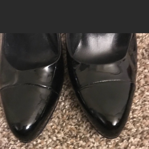 Prada Black Pattern Pumps Size 36.5 - Picture 6 of 8